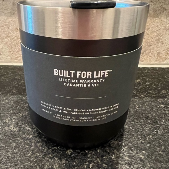 Stanley 12 oz Black Camp Mug - Picture 3 of 5